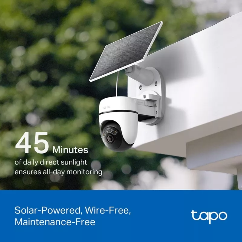 TP-Link Tapo solárna pan/tilt bezpečnostná kamera súprava