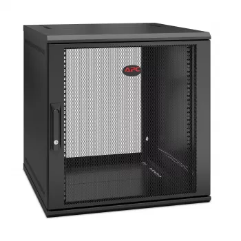 APC NetShelter WX AR112SH6 - 12U, 19 palcový patch panel, nástenná montáž, predmontovaný, 600 mm hĺbka
