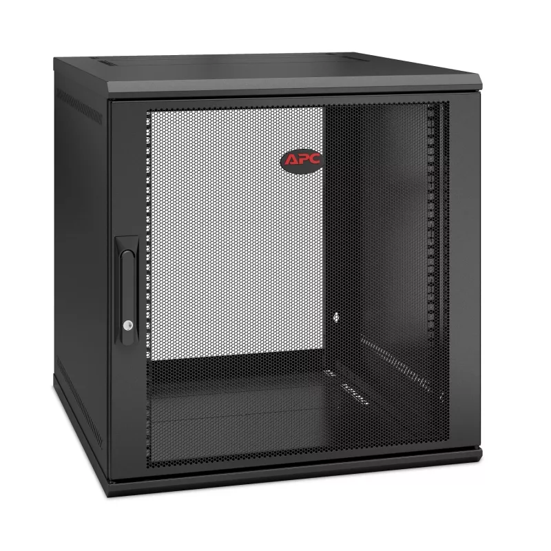 APC NetShelter WX AR112SH6 - 12U, 19 palcový patch panel, nástenná montáž, predmontovaný, 600 mm hĺbka