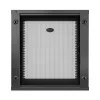 APC NetShelter WX AR112SH6 - 12U, 19 palcový patch panel, nástenná montáž, predmontovaný, 600 mm hĺbka