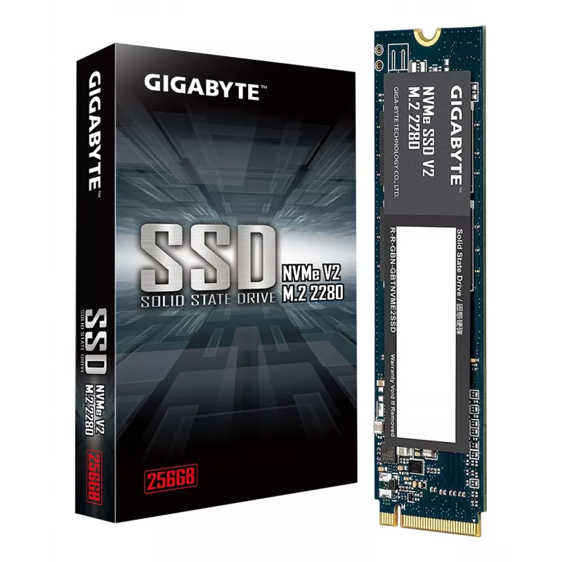 GIGABYTE G3NVMEV2256G interný Solid-State-Drive 256 GB M.2 PCI Express 3.0 NVMe 3D TLC NAND