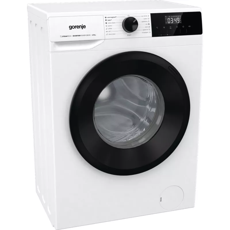 Gorenje práčka WNHPI94A1PS BK070, plnenie spredu, 9 kg, B, 75 dB, 1400 ot/min, A
