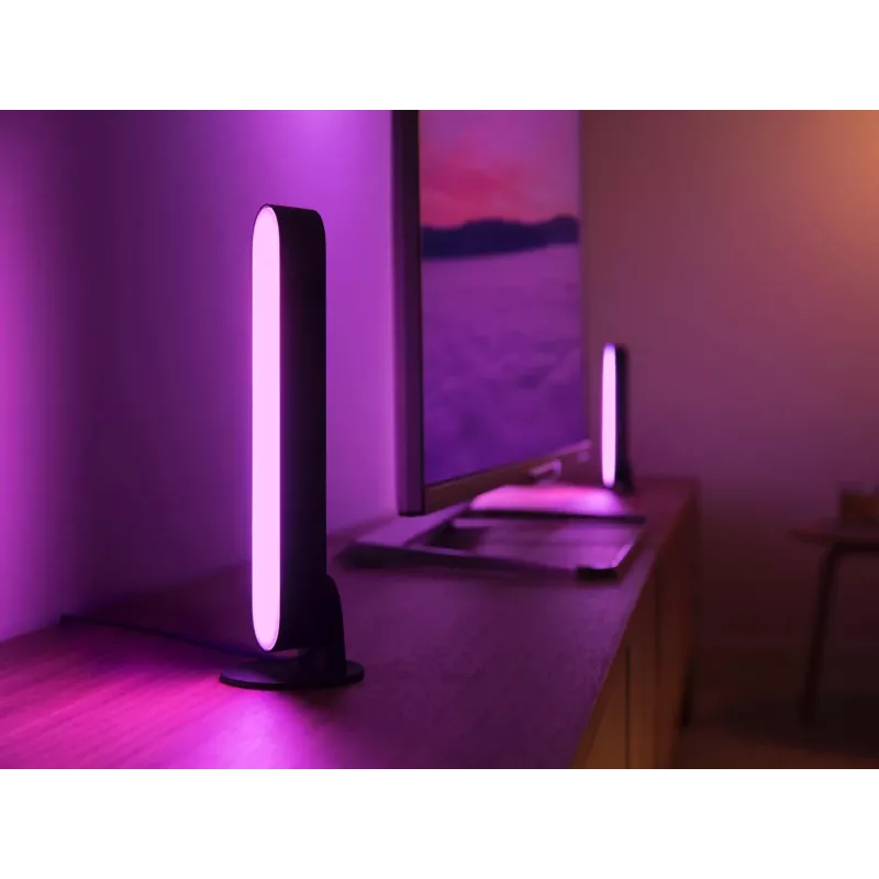 Philips Hue Play light bars Starter-Kit – 2 Play light bars + Hue Bridge Pro, Bluetooth, čierna, Type-C konektor