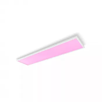 Philips Surimu obdĺžnikový panel smart stropné svietidlo, Bluetooth/Zigbee, 1200×300×48 mm, 220–240 V, biela