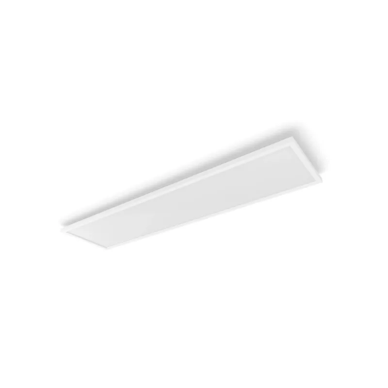 Philips Surimu obdĺžnikový panel smart stropné svietidlo, Bluetooth/Zigbee, 1200×300×48 mm, 220–240 V, biela