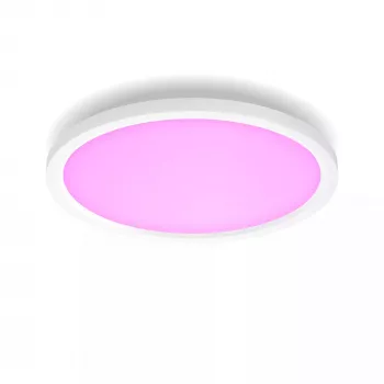 Philips Surimu Round Panel, Smart stropné svietidlo, Bluetooth/Zigbee, biela, hliník, Multi, 2000 K