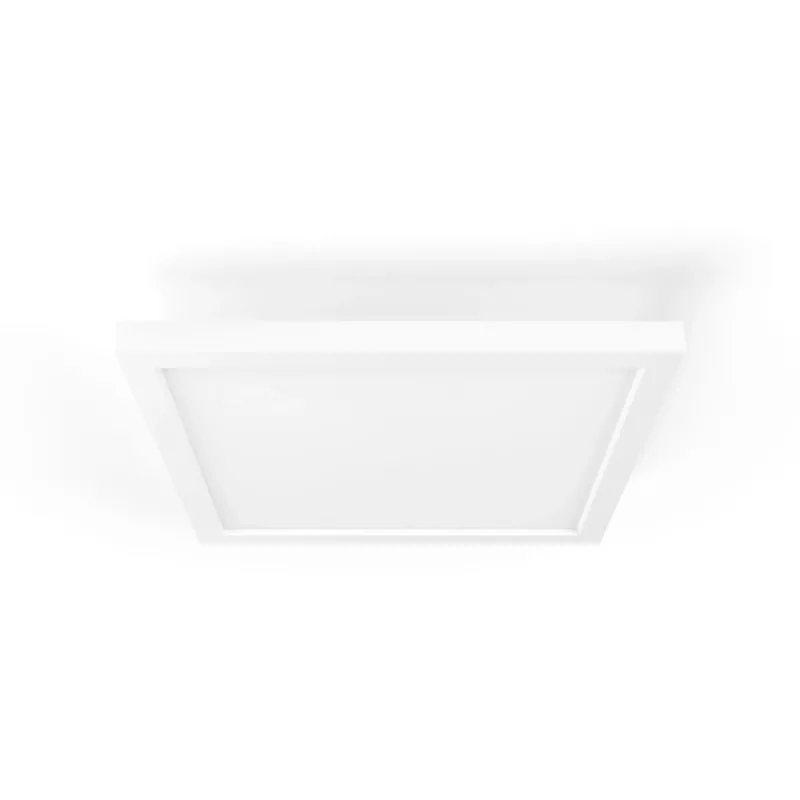 Philips Aurelle Square Panel Light, inteligentné stropné svietidlo, Bluetooth/Zigbee, biela, LED, hliník, variabilné