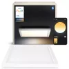 Philips Aurelle Square Panel Light, inteligentné stropné svietidlo, Bluetooth/Zigbee, biela, LED, hliník, variabilné