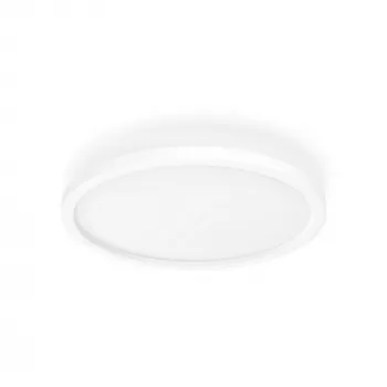 Philips Aurelle Hue okrúhle panelové svietidlo, inteligentné stropné svietidlo, Bluetooth/Zigbee, biela, LED, hliník, variabilné