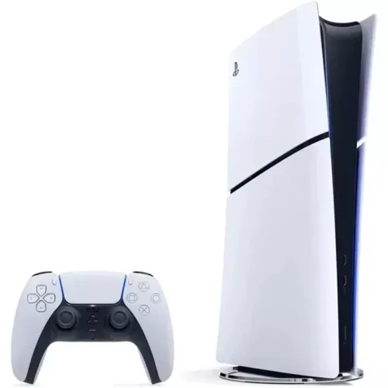 Sony Playstation 5 Slim Digital Edition 825 GB Wi-Fi čierna, biela