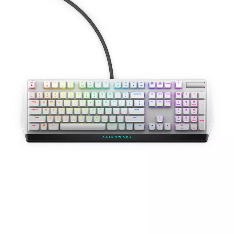 Alienware AW510K klávesnica herná USB čierna, biela