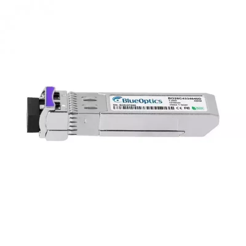 Sieťový transceiver modul BlueOptics 02310XQV-BO — optické vlákno SFP, 1250 Mbit/s, cSFP, strieborný