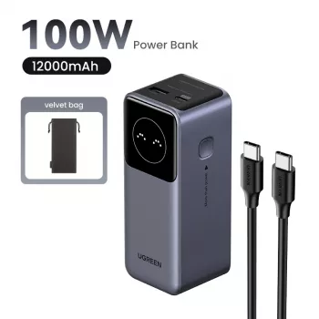 Prenosná powerbanka Ugreen 12000mAh 100W rýchle nabíjanie
