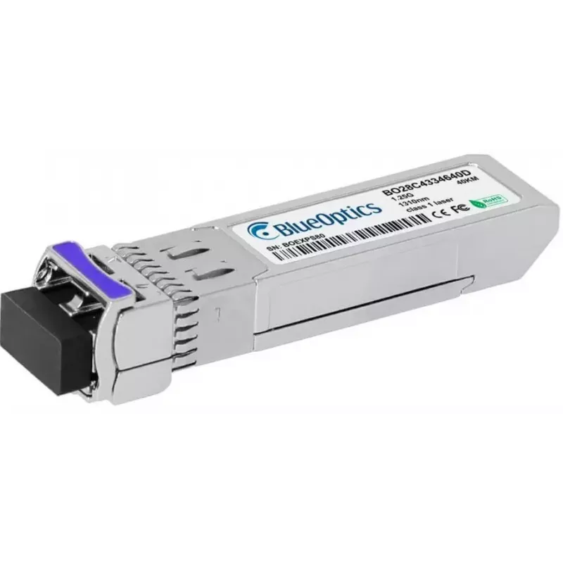 Optický SFP transceiver BlueOptics AT-SPBD40DUAL-14-BO, rozhranie cSFP, konektor samec LC, hliník