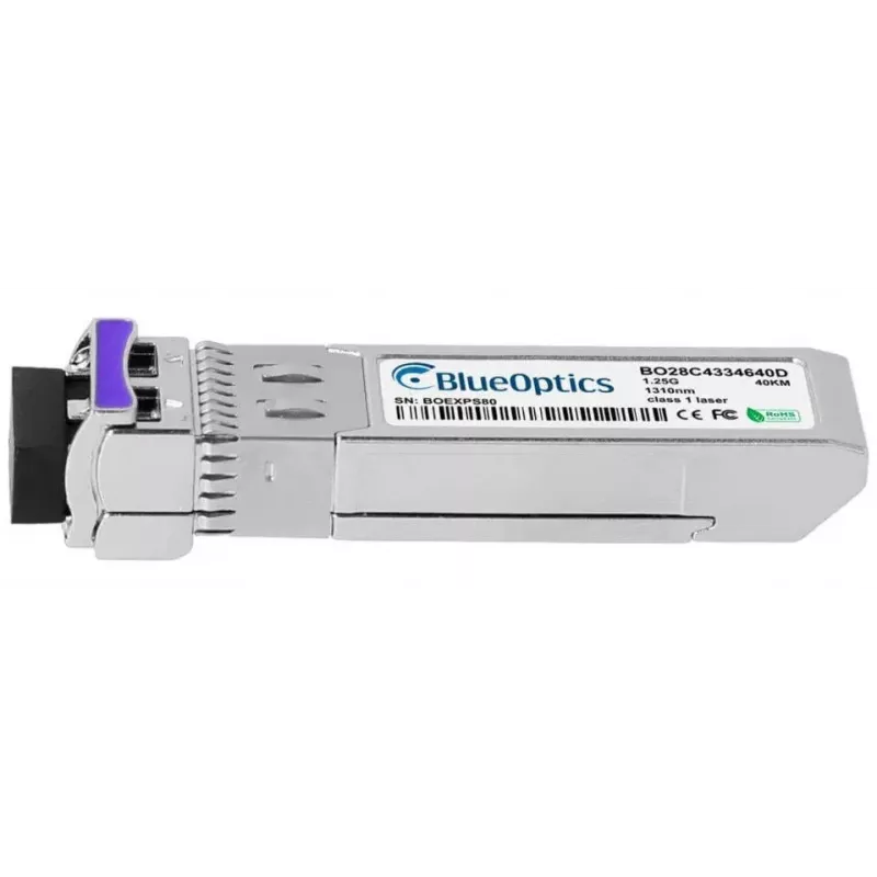 Optický SFP transceiver BlueOptics AT-SPBD40DUAL-14-BO, rozhranie cSFP, konektor samec LC, hliník