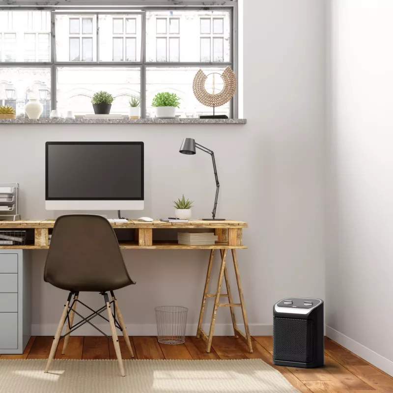 Rowenta Mini Excel SO9261 interiérový čierny 1800 W ventilátor elektrické teplovzdušné kúrenie