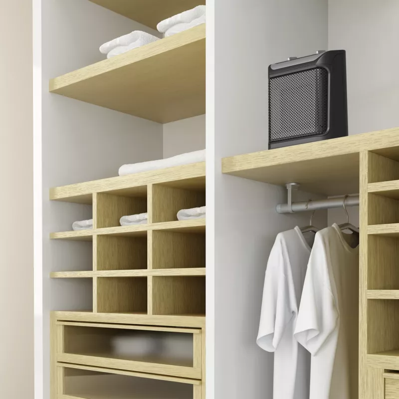 Rowenta Mini Excel SO9261 interiérový čierny 1800 W ventilátor elektrické teplovzdušné kúrenie