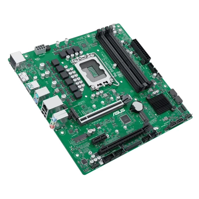 Základná doska ASUS PRO B860M-C-CSM — Intel B860, LGA 1851 (Socket V1), Micro ATX, 4× DIMM DDR5, 256 GB max