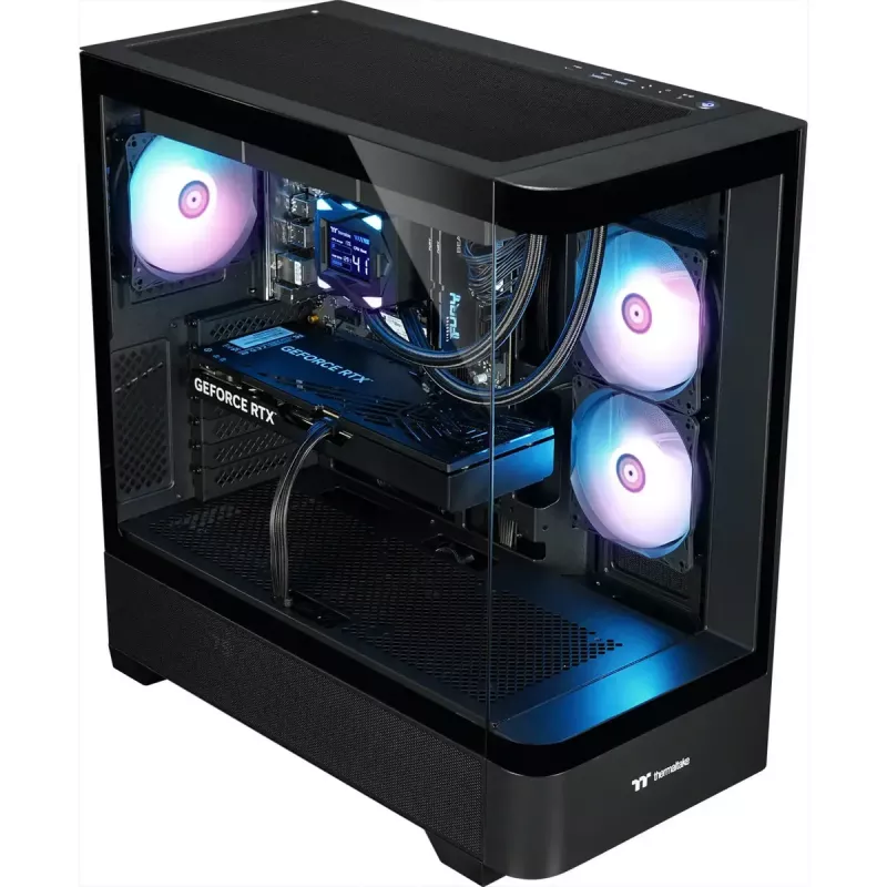 Desktopový herný PC THERMALTAKE FTW V290a 5070 čierny/transparentný, Windows 11 Pro