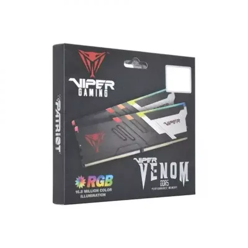 32 GB Patriot DIMM 6800 (2x 16 GB) Dual-Kit (čierna, PVVR532G680C34K, Viper Venom RGB, INTEL XMP)