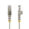 StarTech.com 0,5 m CAT6 kábel – štíhly – Snagless RJ45 konektor samec – sivý