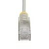 StarTech.com 0,5 m CAT6 kábel – štíhly – Snagless RJ45 konektor samec – sivý