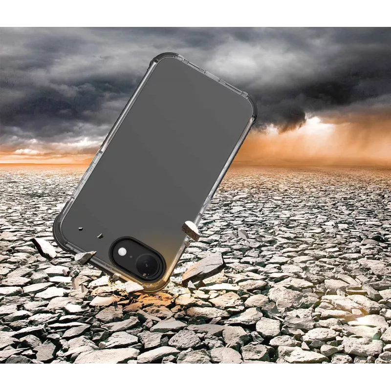 Cellularline Tetra Force Strong Guard – iPhone 16e ultra elastické, nárazuvzdorné ochranné puzdro s integrovanou antibakteriálnou Microban® technológiou