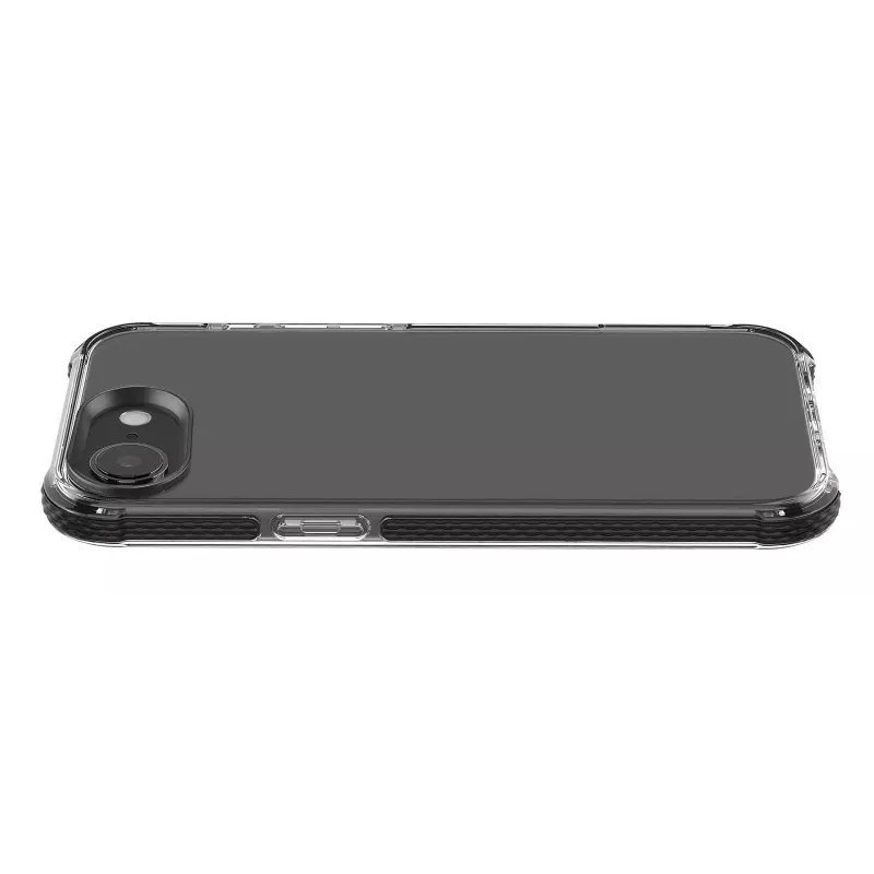 Cellularline Tetra Force Strong Guard – iPhone 16e ultra elastické, nárazuvzdorné ochranné puzdro s integrovanou antibakteriálnou Microban® technológiou
