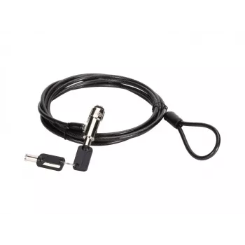 Zámok na notebook Conceptronic CUSTODIO02BN kľúč 1,8 m čierny