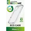 Cellularline Become Case - puzdro pre iPhone 16 zo 100 % recyklovaného plastu