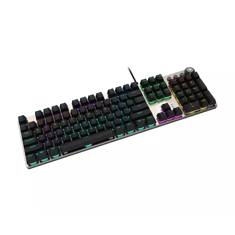 Herná klávesnica MSI FORGE GK310 RED DE mechanická USB QWERTY čierna