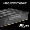 Corsair Vengeance, DDR5-6400, CL32, AMD EXPO + Intel XMP 3.0 - 32 GB Dual-Kit, sivá