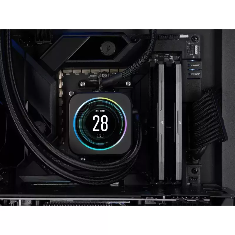 Corsair Vengeance, DDR5-6400, CL32, AMD EXPO + Intel XMP 3.0 - 32 GB Dual-Kit, sivá