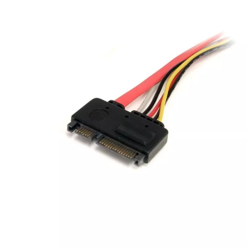 StarTech.com 30 cm 22-pin SATA napájací a dátový predlžovací kábel
