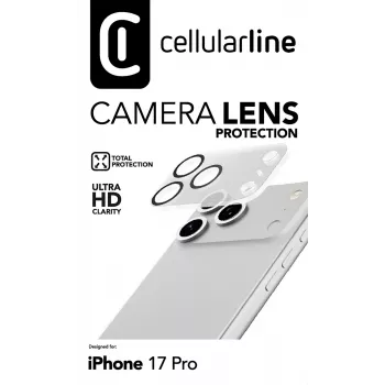Cellularline objektív kamery - iPhone 17 Pro ochrana kamery