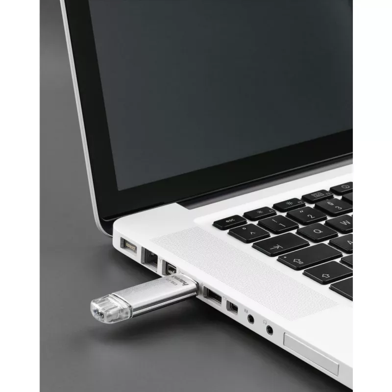 Hama C-Laeta USB kľúč 128 GB USB Type-A / USB Type-C 3.2 Gen 1 (3.1 Gen 1) strieborný