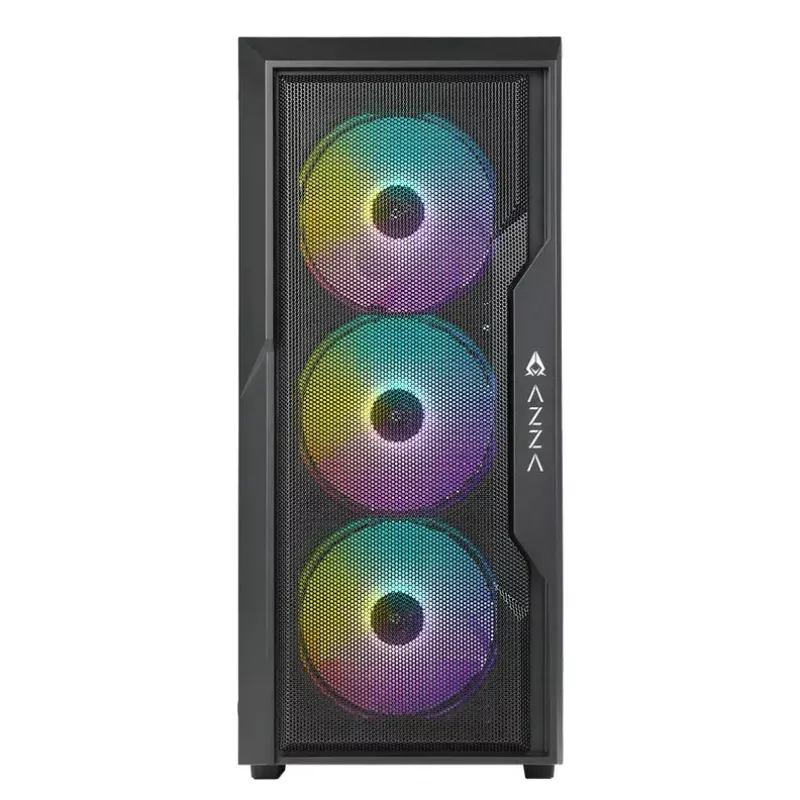 PC skriňa Azza Fighter Midi Tower čierna