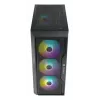 PC skriňa Azza Fighter Midi Tower čierna