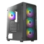 PC skriňa Azza Fighter Midi Tower čierna