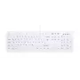 Bezdrôtová RF klávesnica Active Key AK-C8100 — Full-Size 105 klávesov, kancelária, biela, nemecké rozloženie