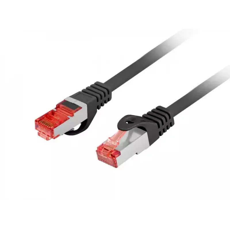 Sieťový kábel Lanberg PCF6-10CU-0300-BK RJ-45 Cat6 3 m čierny