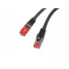 Sieťový kábel Lanberg PCF6-10CU-0300-BK RJ-45 Cat6 3 m čierny