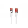 Sieťový patch kábel LANBERG PCF6-10CU-0050-W Cat6 S/FTP (S-STP) biely 0,5 m RJ-45–RJ-45