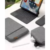Inateck LB01006/S1 taška na notebook s puzdrom na príslušenstvo, 13,3 palca, sivá