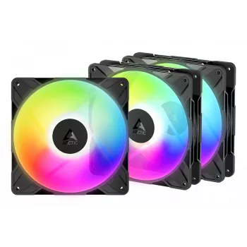 ARCTIC Freezer P14 Pro Reverse A-RGB - 3-balík - 140 mm A-RGB PWM ventilátor s káblovým rozdeľovačom