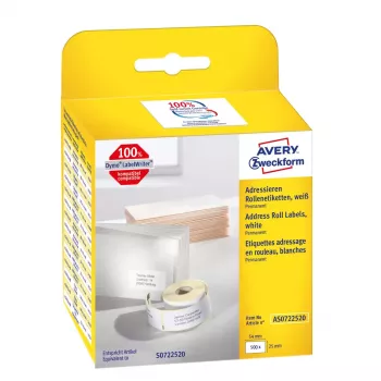 Samolepiace etikety Avery AS0722520