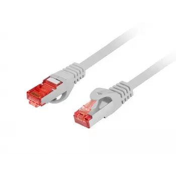 LANBERG sieťový kábel Cat6 F/UTP (FTP) 5 m, RJ-45–RJ-45, sivý
