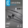 Cellularline ORBIT stereo slúchadlá do uší s mikrofónom a diaľkovým ovládaním