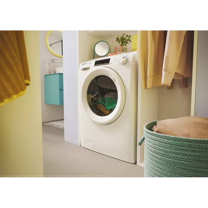 Candy CO4 374TWM6/1-S práčka s predným plnením 7 kg 1300 ot/min biela