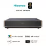 Projektor HISENSE PT1 3D Smart-TV, natívne 16:9, Wi‑Fi & Ethernet, HDR (HLG), HDMI 2.0/2.1, čierny